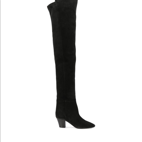 ❌SOLD❌ Brand new Saint Laurent Over the knee Suede Boots $500 pick up GTA - Picture 3 of 15
